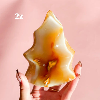 Carnelian Agate Flame