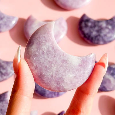 Lepidolite Moon
