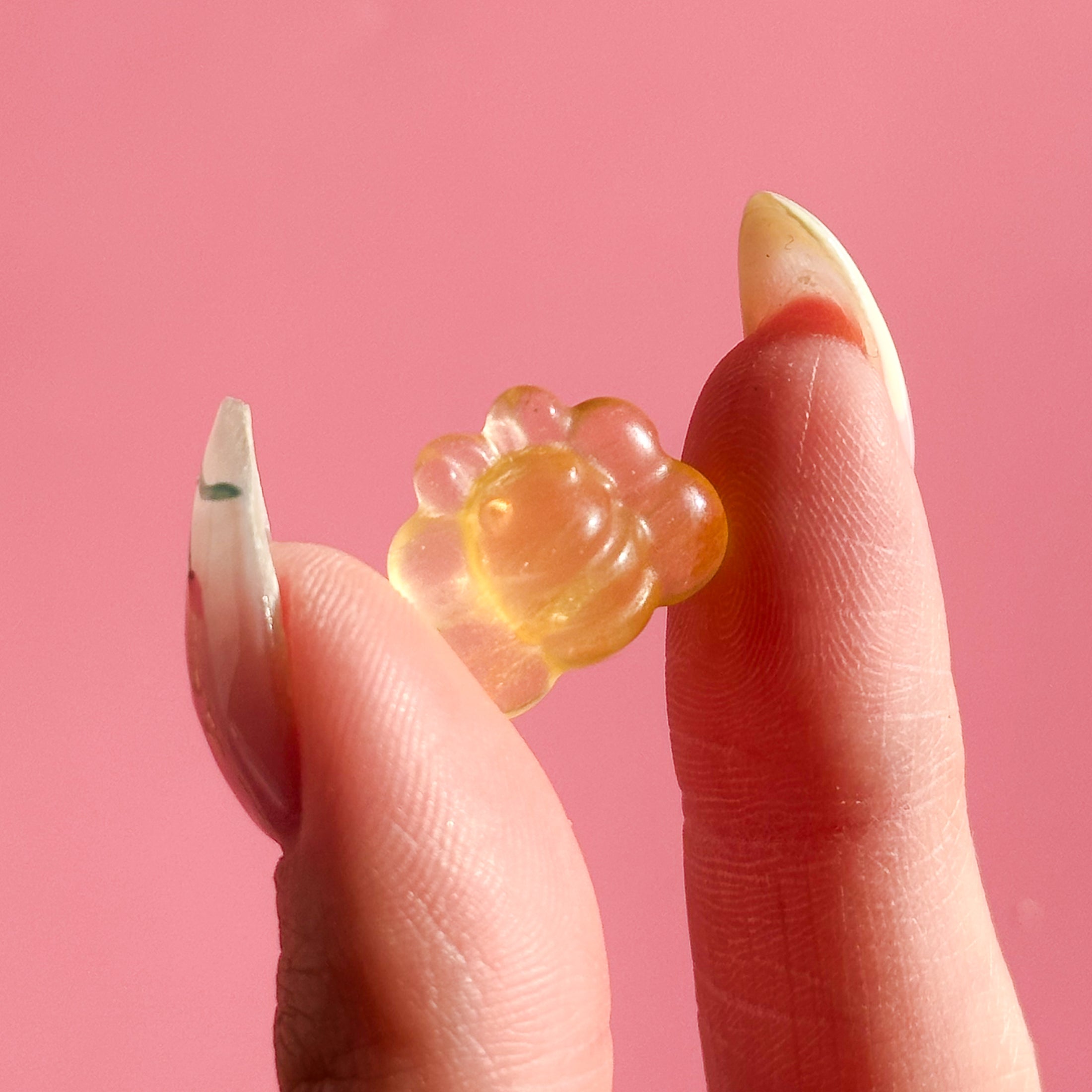 Yellow Fluorite Mini Bee