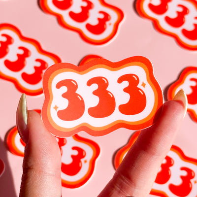 333 Sticker