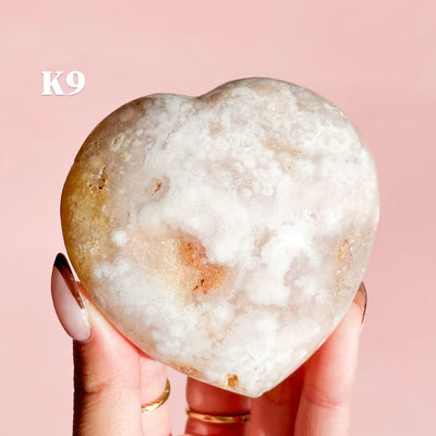 Flower Agate Heart