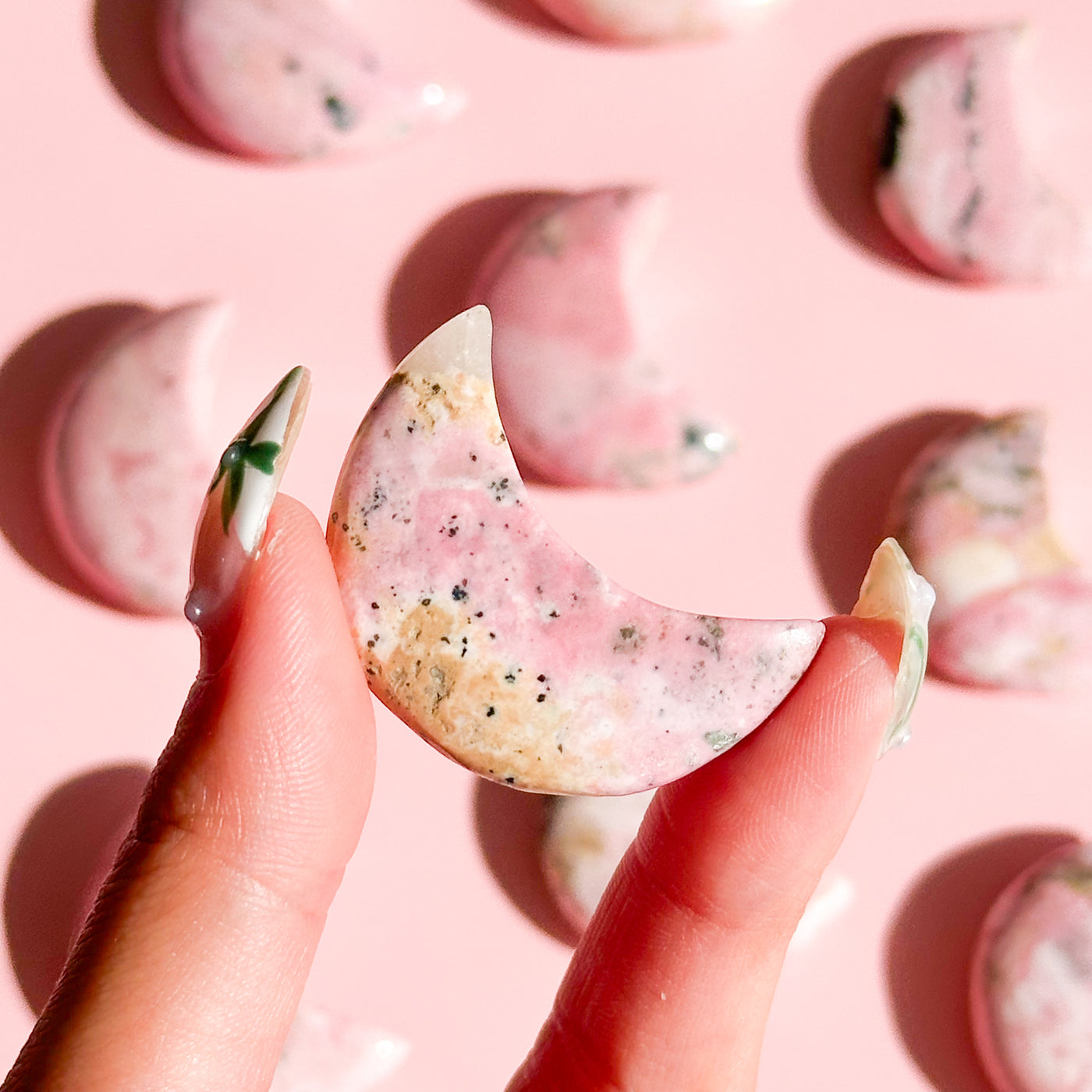 Rhodonite from Peru Mini Moon