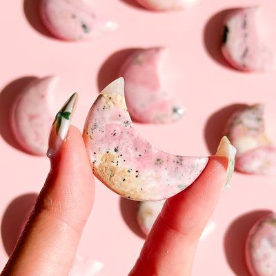 Rhodonite from Peru Mini Moon