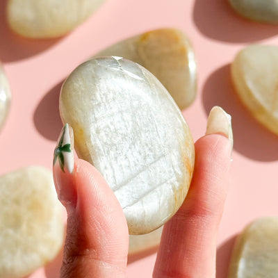 Moonstone Flat Stone