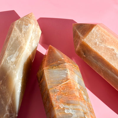 Peach Moonstone Tower (low flash)
