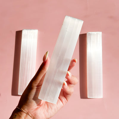Satin Spar Charging Plate