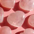 Load image into Gallery viewer, Rose Quartz Standing Heart

