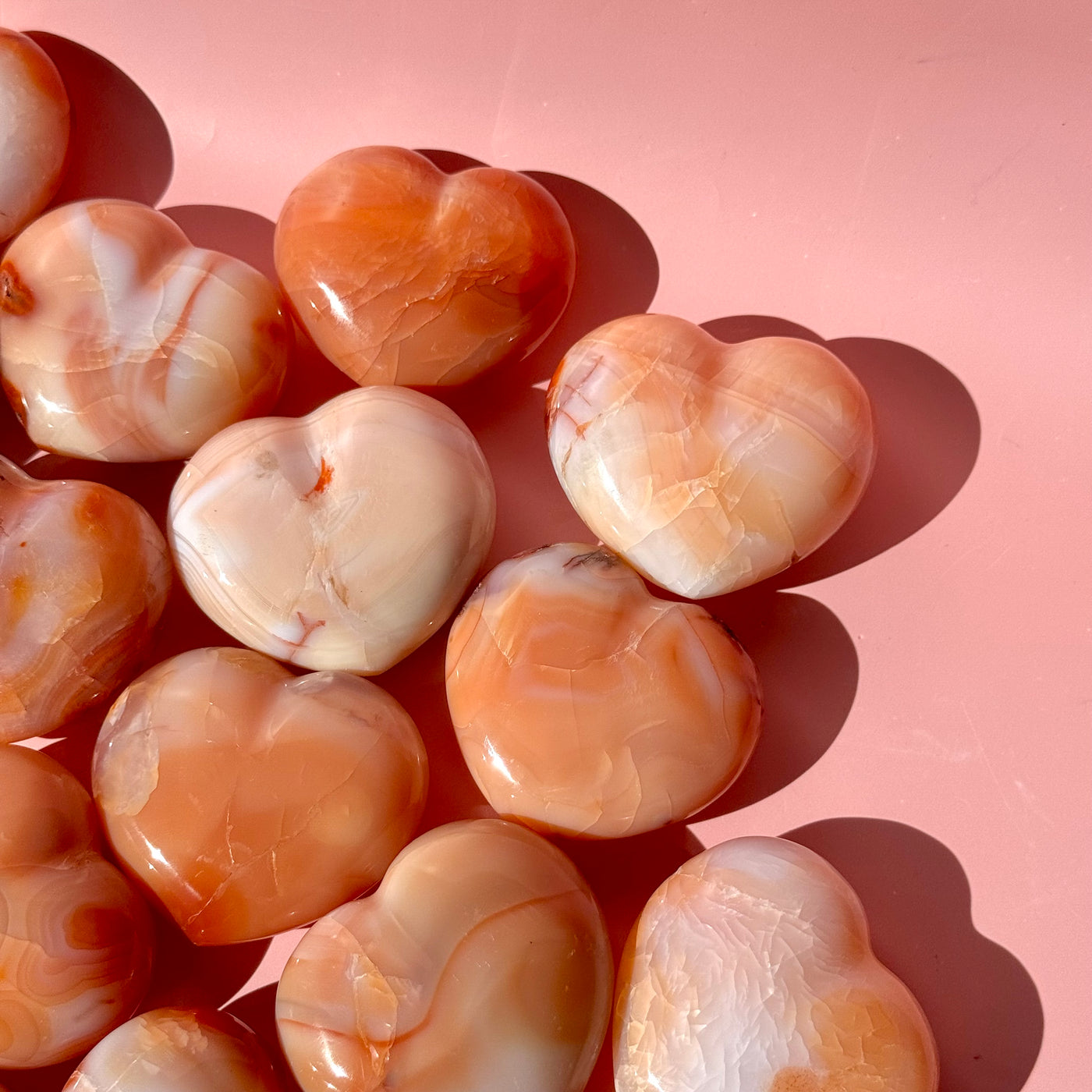 Carnelian Agate Heart