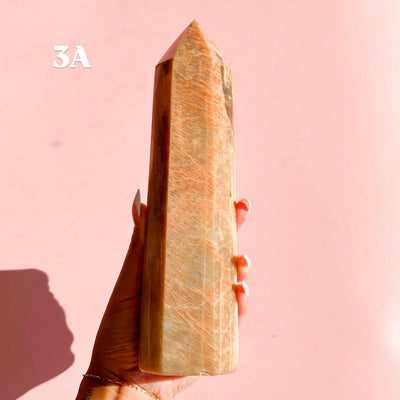 Peach Moonstone Tower (low flash)