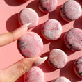 Load image into Gallery viewer, Peruvian Rhodonite Mini Flat Tumble
