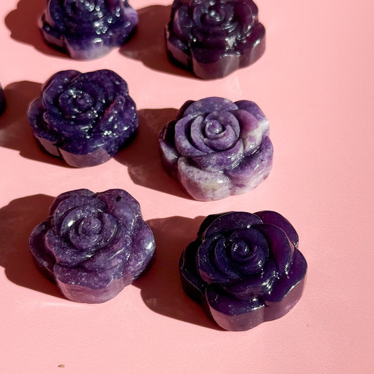 Lepidolite Rose