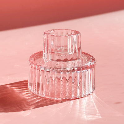 Pink Sphere Stand Set of 3