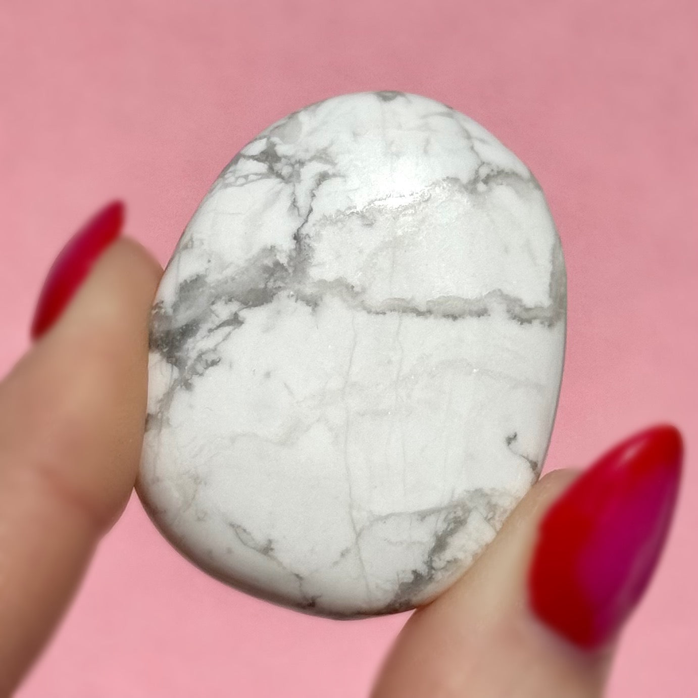 Howlite Flat Stone