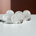 Load image into Gallery viewer, Clear Quartz Standing Heart
