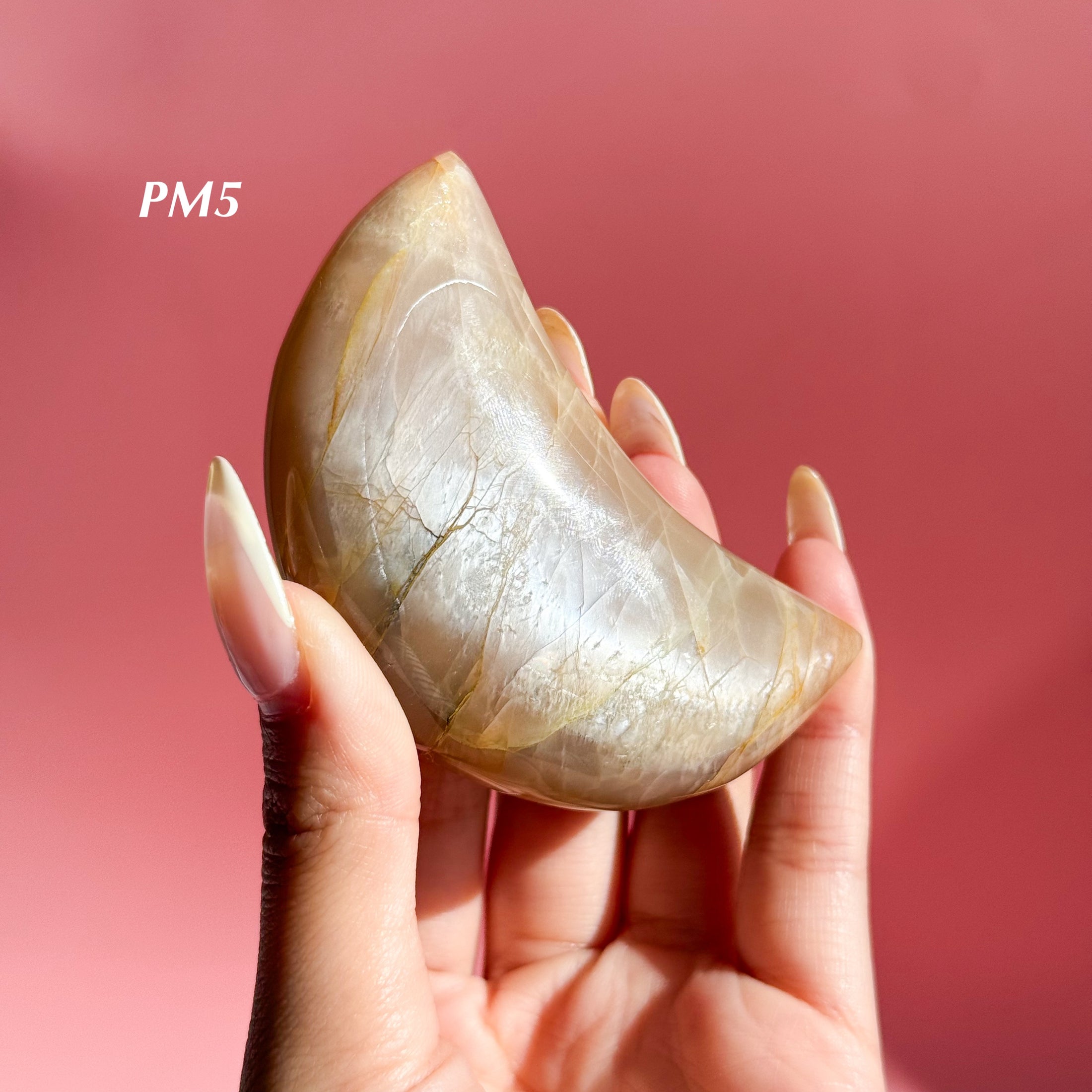 Peach Moonstone Moon