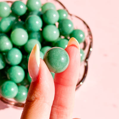 Green Aventurine Mini Sphere