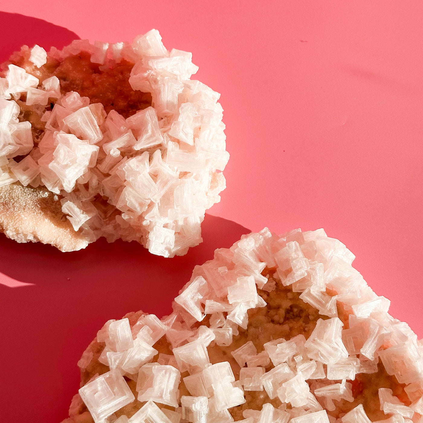 XL Pink Halite Cluster