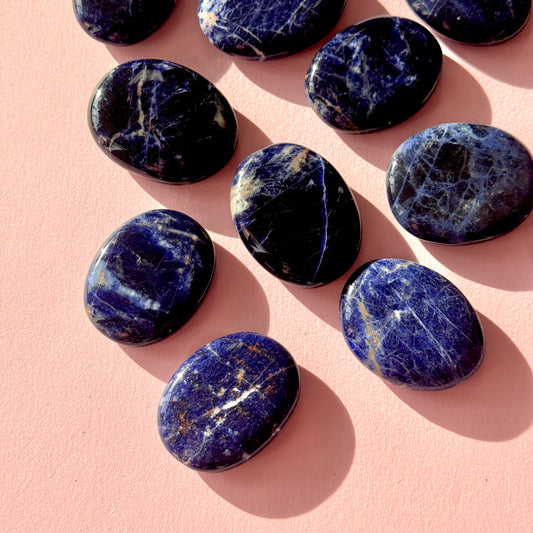 Sodalite Flat Stone
