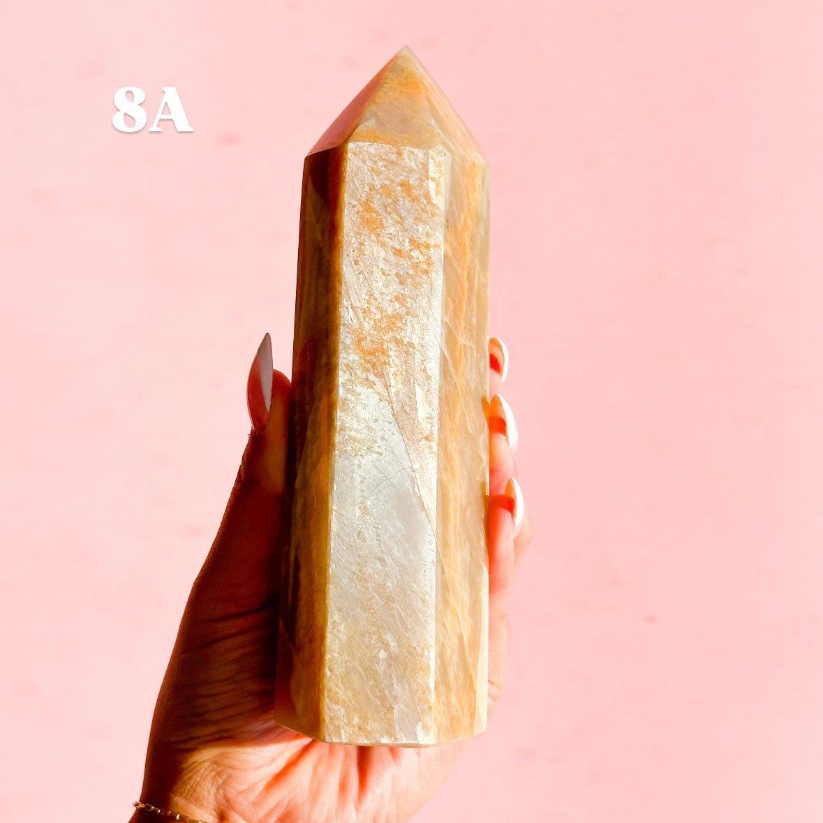 Peach Moonstone Tower (low flash)