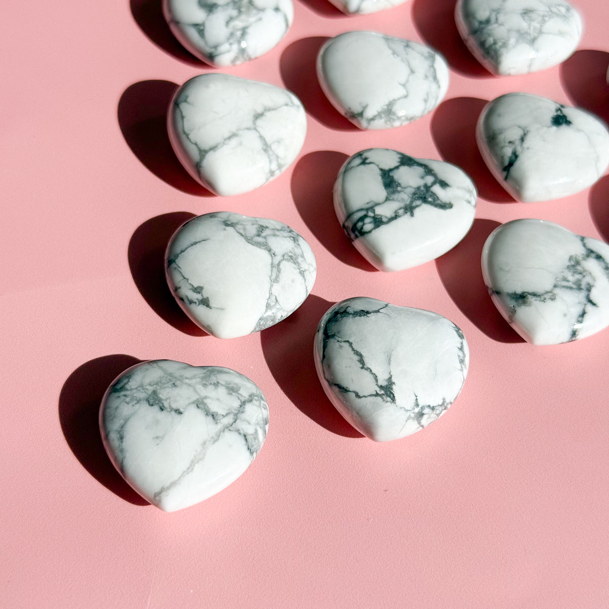 Howlite Small Heart