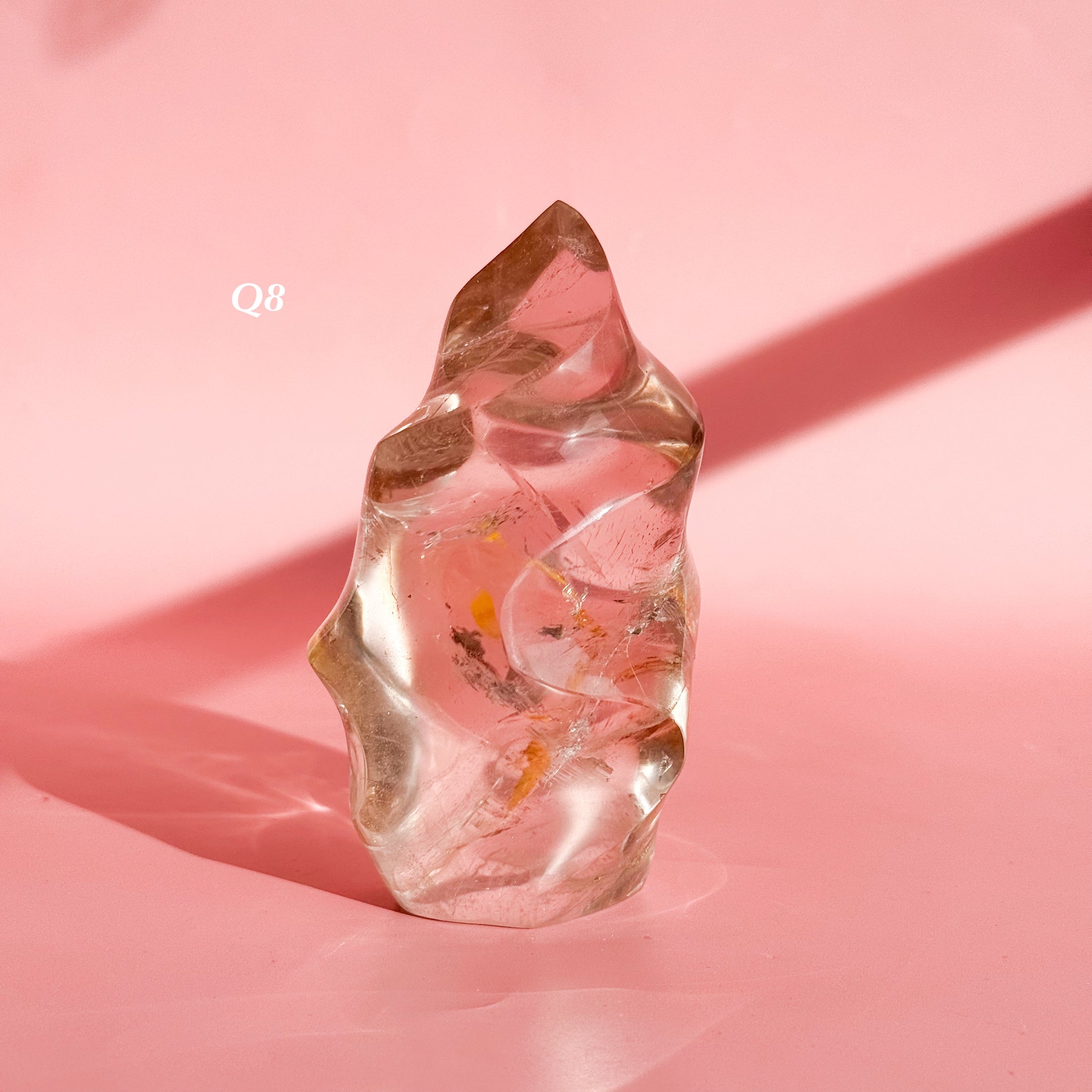 Medium Clear Quartz Flame
