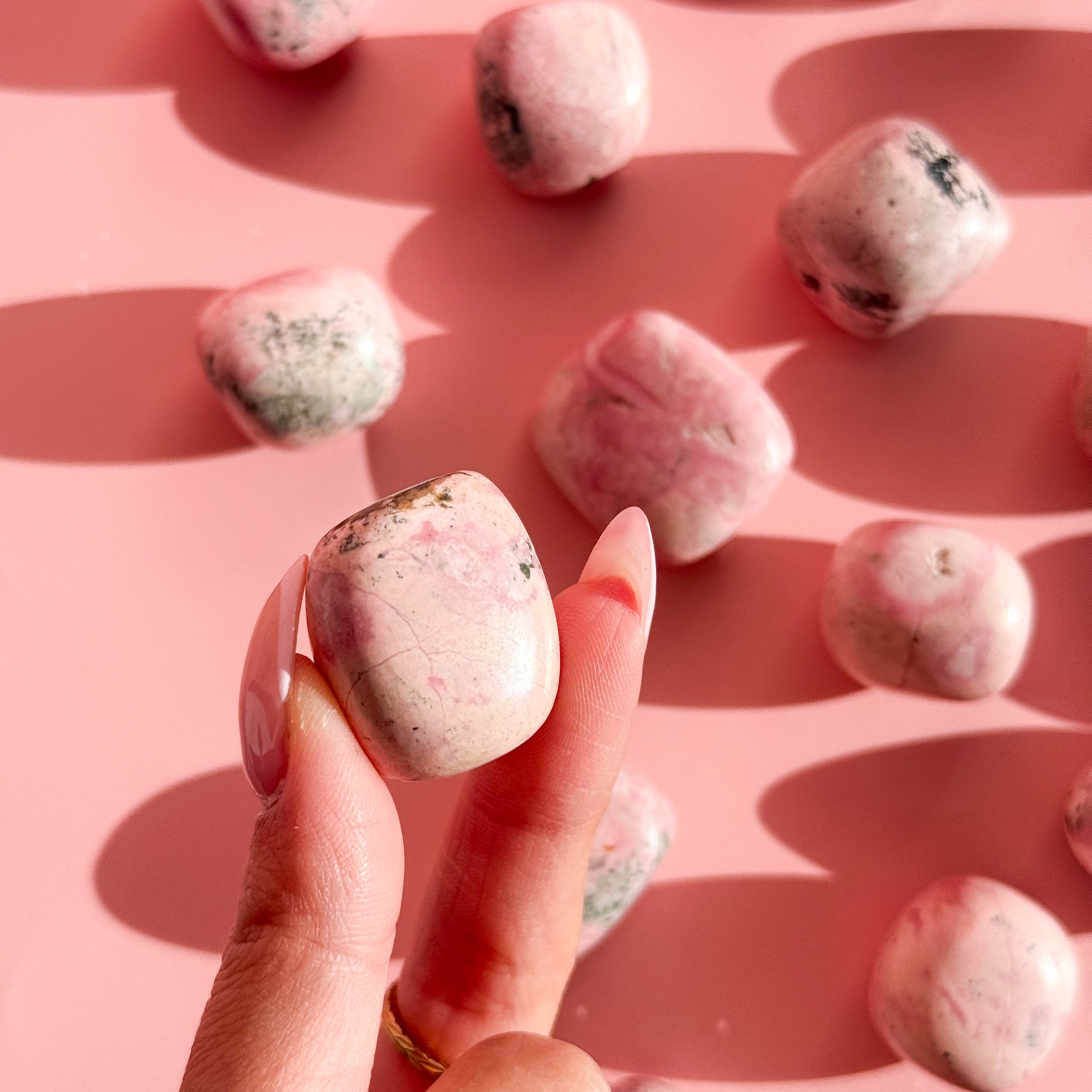 Peruvian Rhodonite Tumble