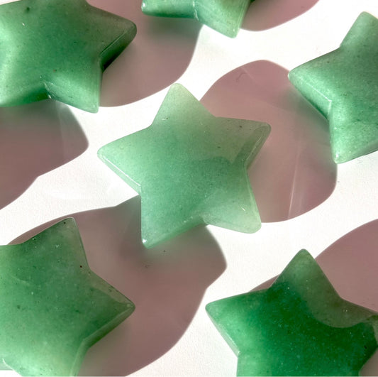 Green Aventurine Star