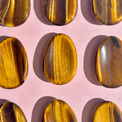 Tiger Eye Worry Stone
