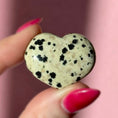 Load image into Gallery viewer, Dalmatian Jasper Small Heart
