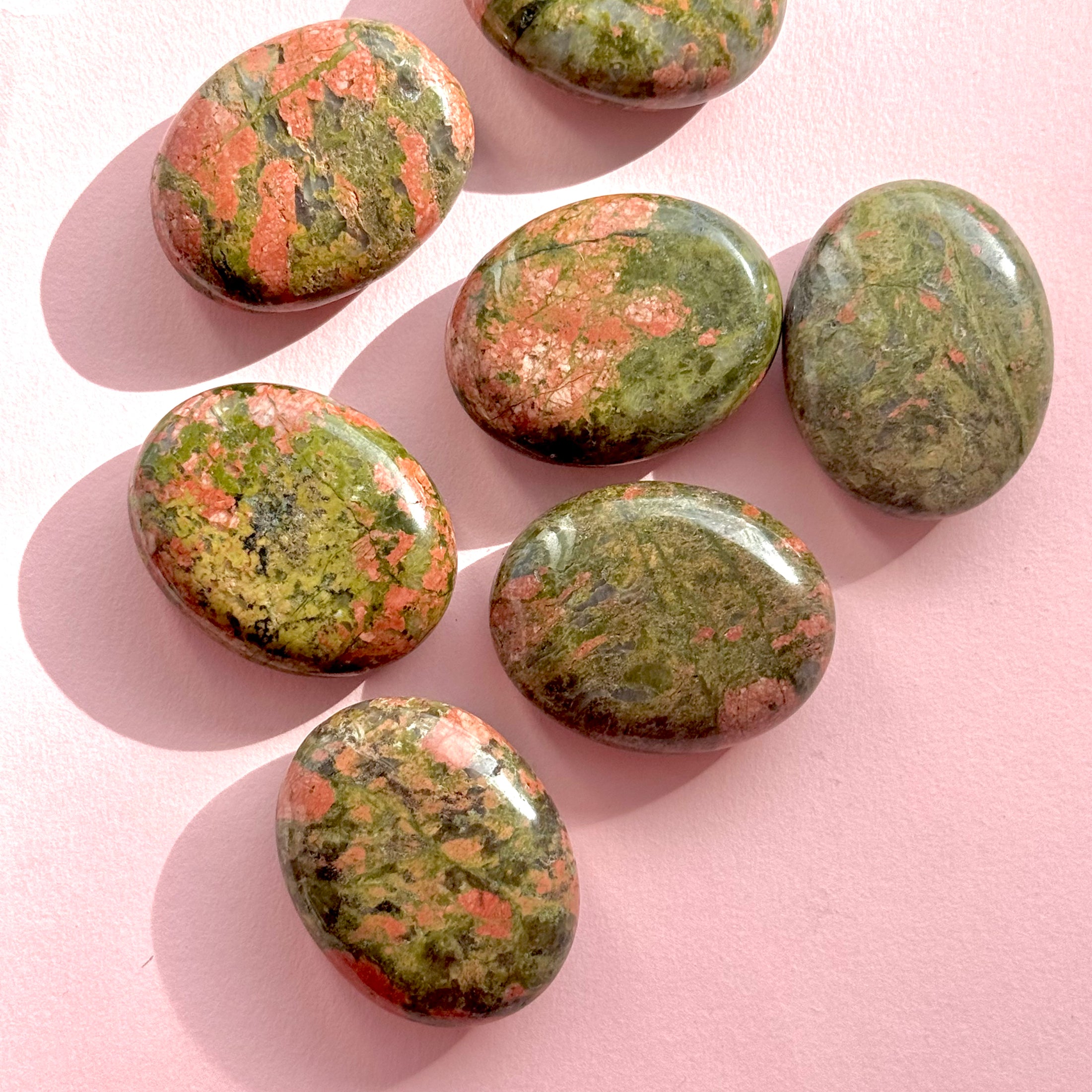 Unakite Small Palmstone