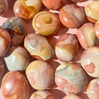 Polychrome Jasper Pebble