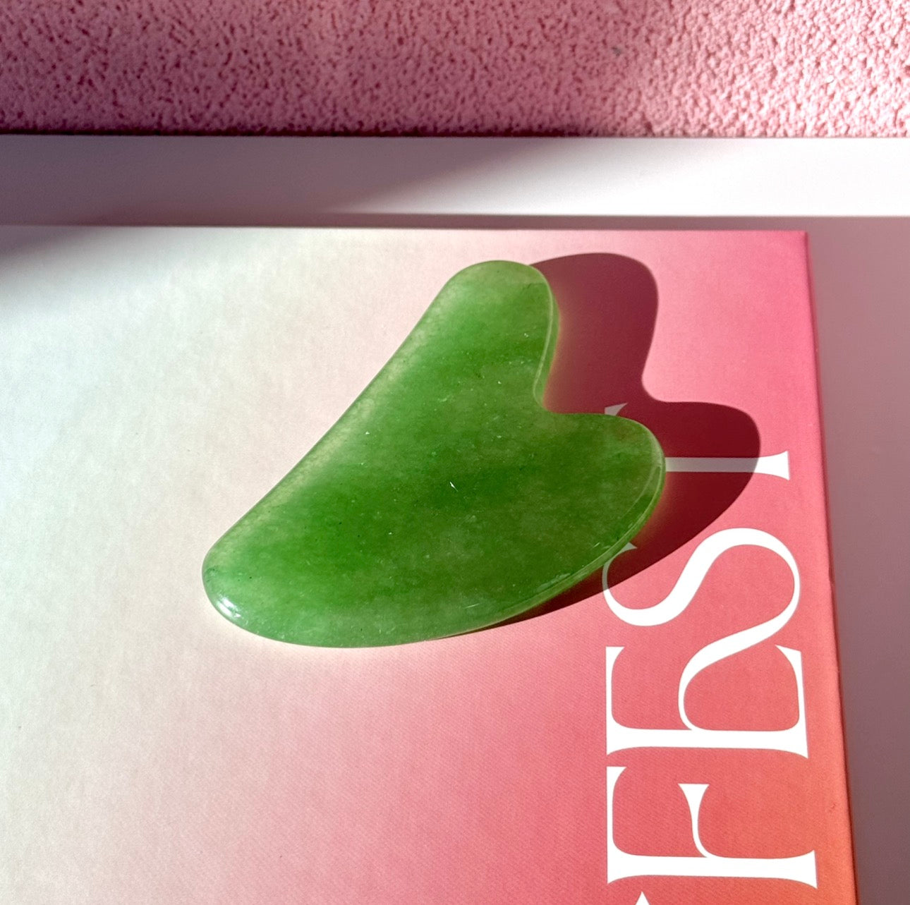 Green Aventurine Gua Sha Facial Massager