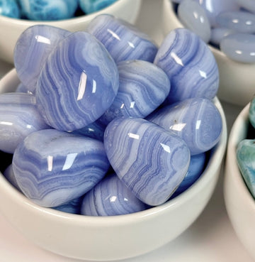 Blue Lace Agate Tumble