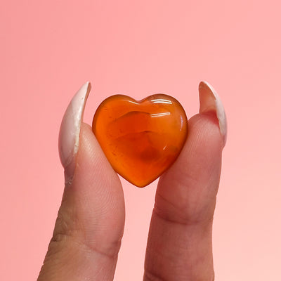 Carnelian Mini Heart