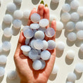 Load image into Gallery viewer, Blue Chalcedony Mini Flat Tumble

