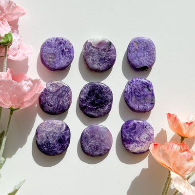 Charoite Flat Stone