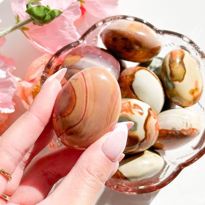 Polychrome Jasper Pebble