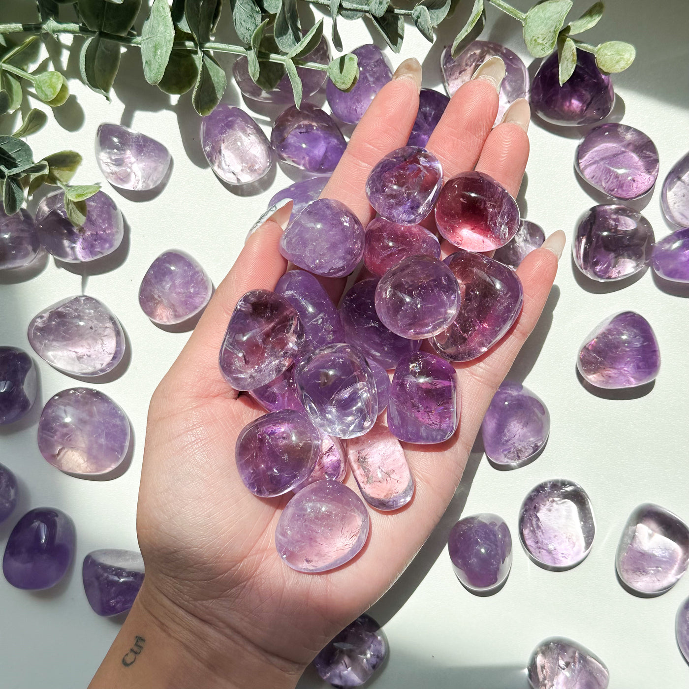 Amethyst Tumbled Stone