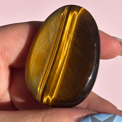Tiger Eye Worry Stone