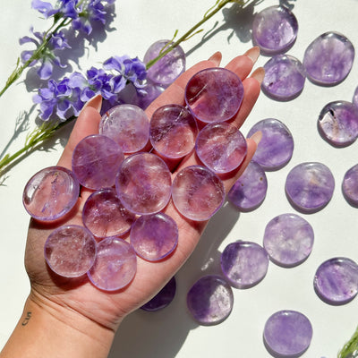 Amethyst Mini Flat Stone