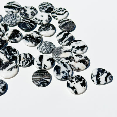 Zebra Jasper Mini Flat Stone