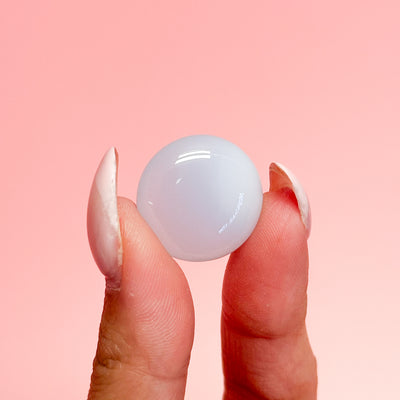 Blue Chalcedony Mini Flat Tumble