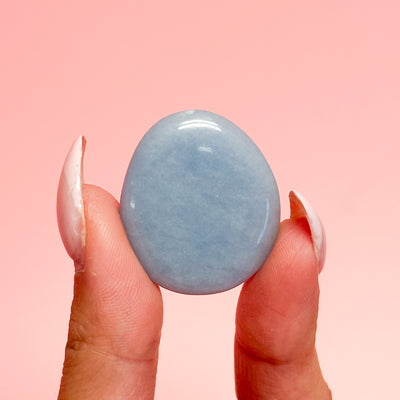Angelite Mini Flat Stone