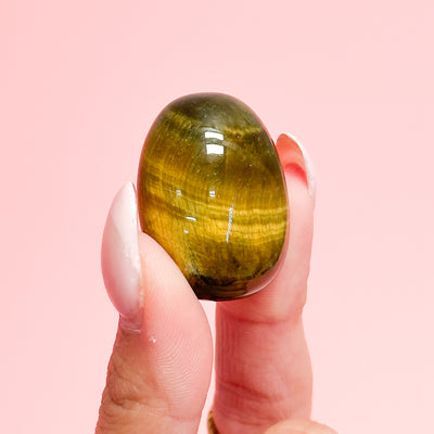 Blue Tiger Eye Tumble