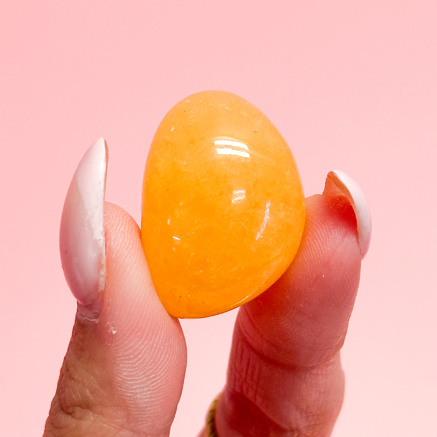 Orange Calcite Tumble