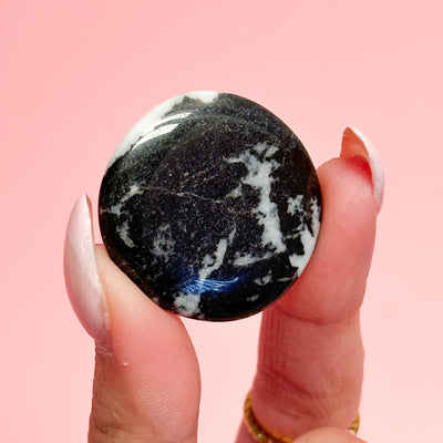 Zebra Jasper Mini Flat Stone