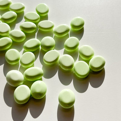 Lemon Chrysoprase Mini Flat Tumble