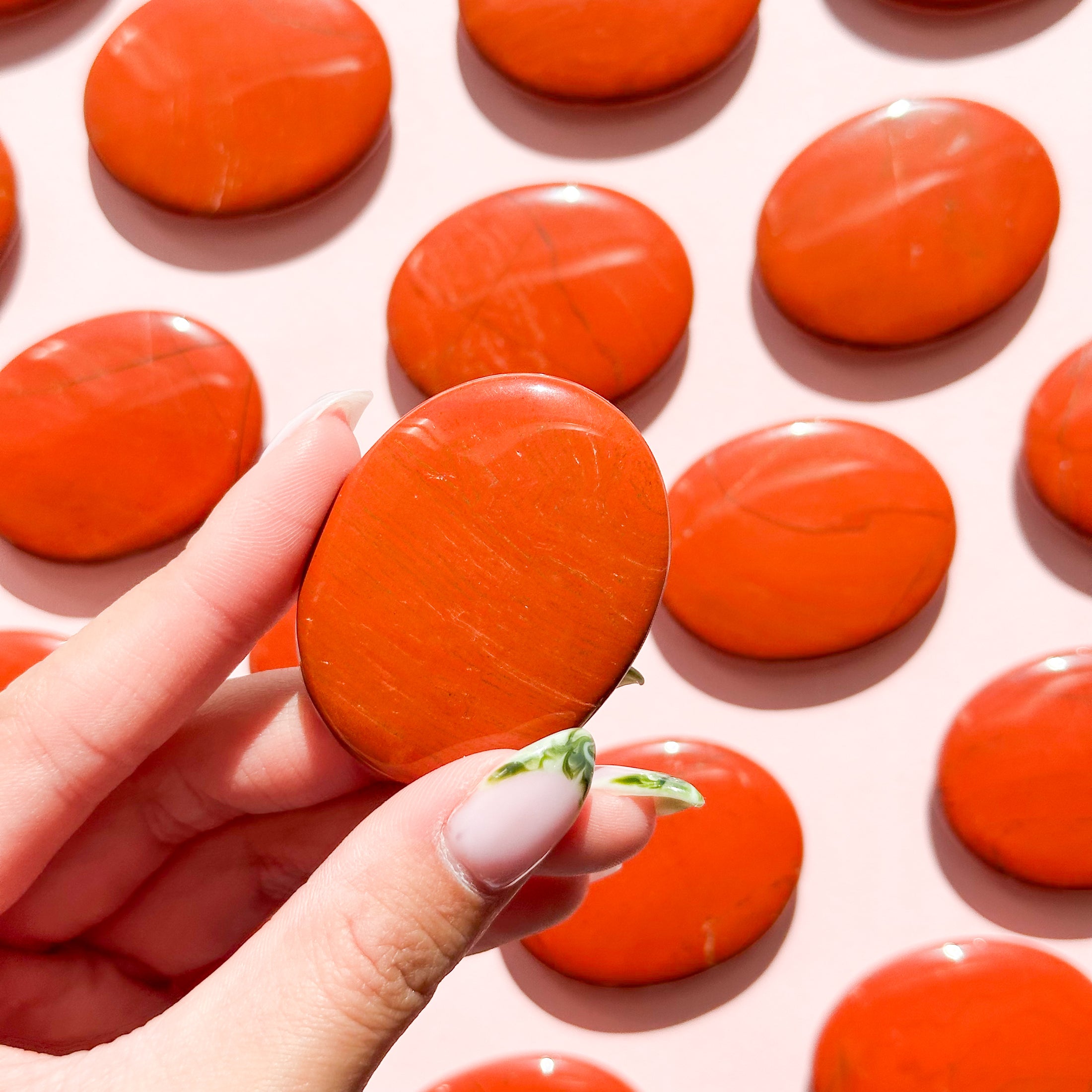 Red Jasper Small Palmstone