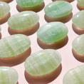 Load image into Gallery viewer, Pistachio Calcite Small Palmstone
