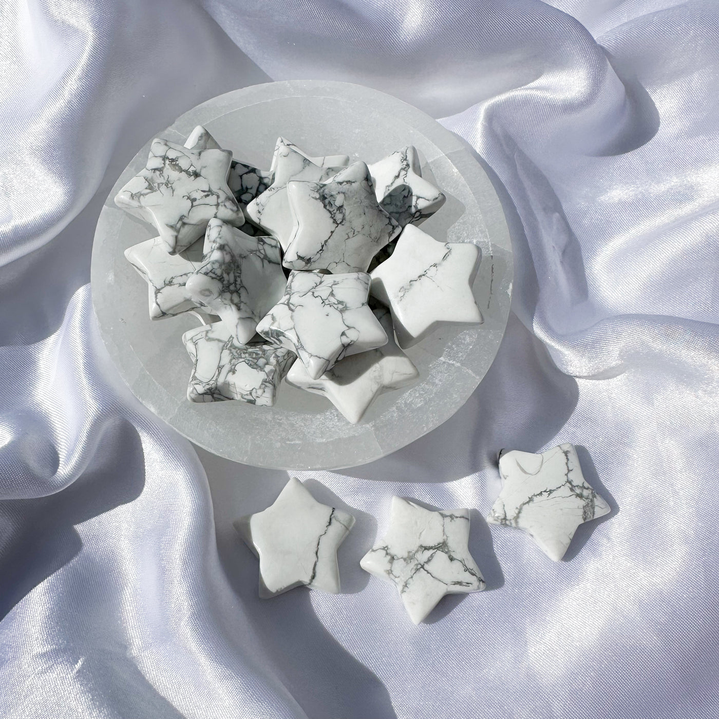 Howlite Star